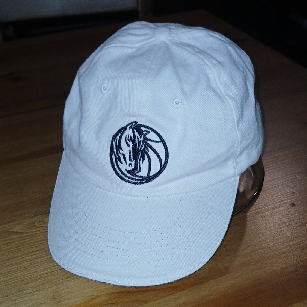 White Embroidered Cap